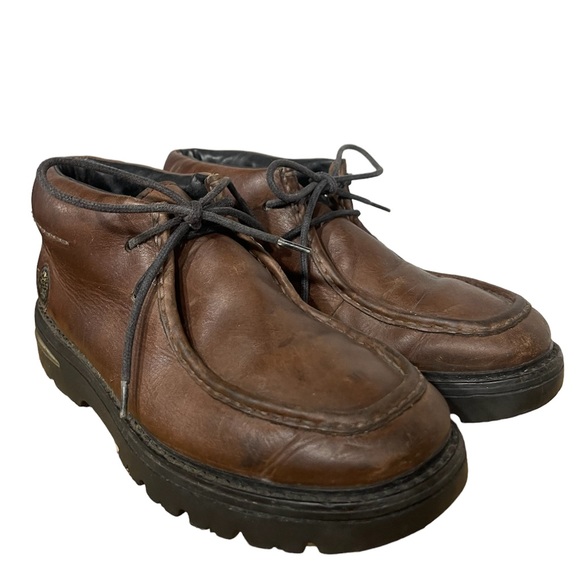 Vintage Timberland Brown Low mens boots - Picture 1 of 8